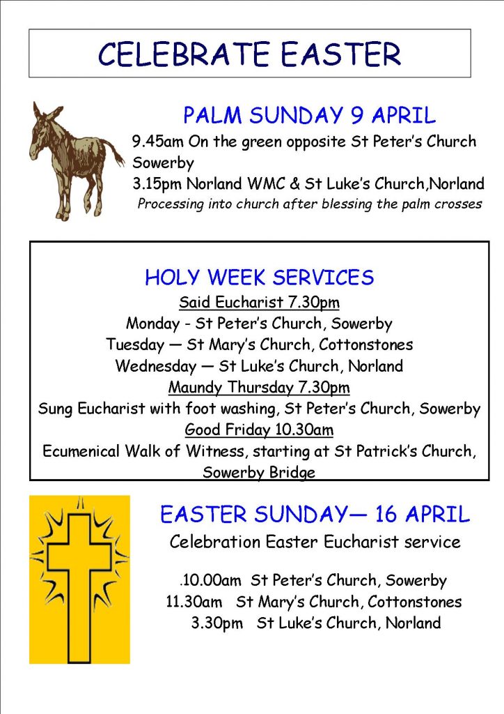 Easter services St. Luke's Church